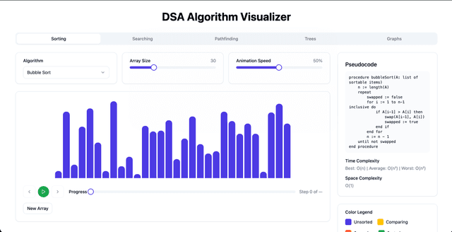 DSA Algorithm Visualizer